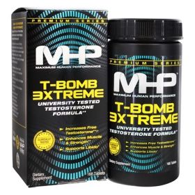 Бустер тестестерона и энергетик MHP T-BOMB 3XTREME